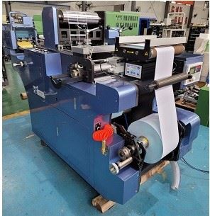 Barcode Label Paper Rotary Die Cutter Machine Barcode Label Paper Rotary Die Cutter Machine